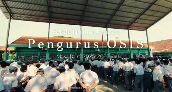 Serah Terima Jabatan Pengurus OSIS Masa Bakti 2025-2026